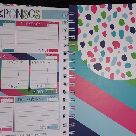 Budget Binder Multicolor Notebook - Picture 3 of 3